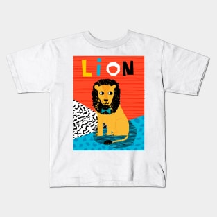 L is for Lion Kids T-Shirt